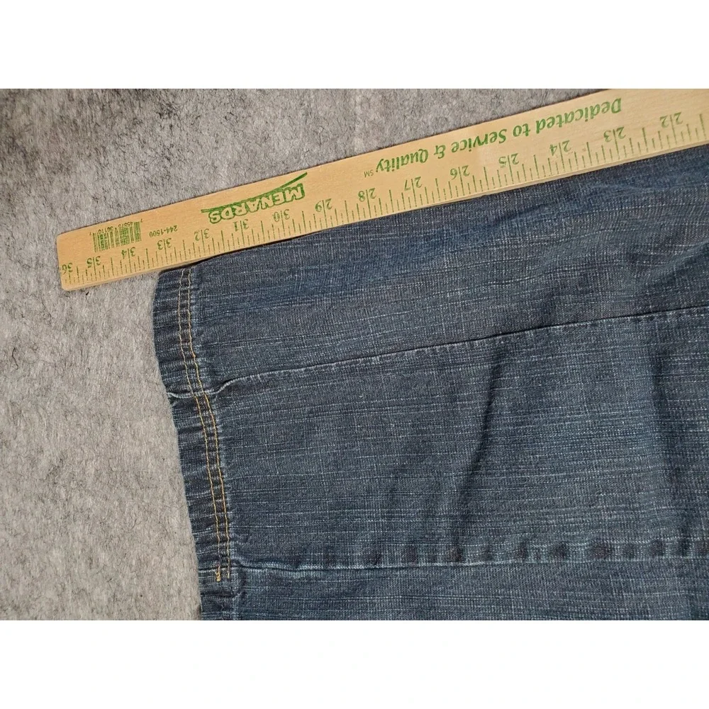 Vintage FUBU Jeans Mens Size 32x34 Blue Denim Skater Y2K Baggy Streetwear
